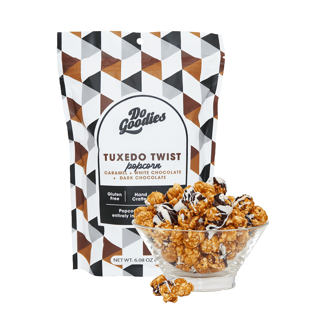 Tuxedo Twist Popcorn